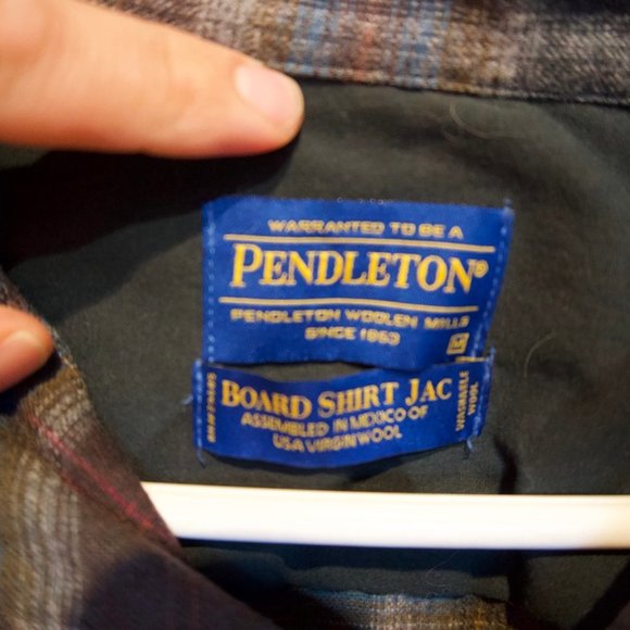 Pendleton mens wool button up shirt - Picture 3 of 3